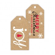 Christmas Gift Tags, Joy, Roseanne Beck